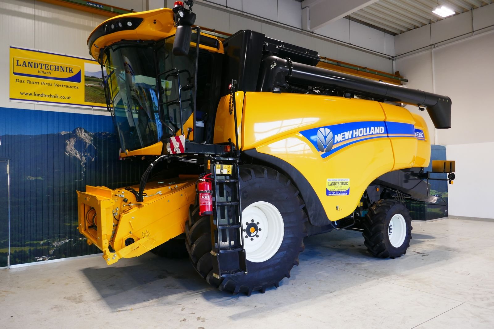 Mähdrescher tip New Holland CX 5.80 Allrad, Gebrauchtmaschine in Villach (Poză 16)