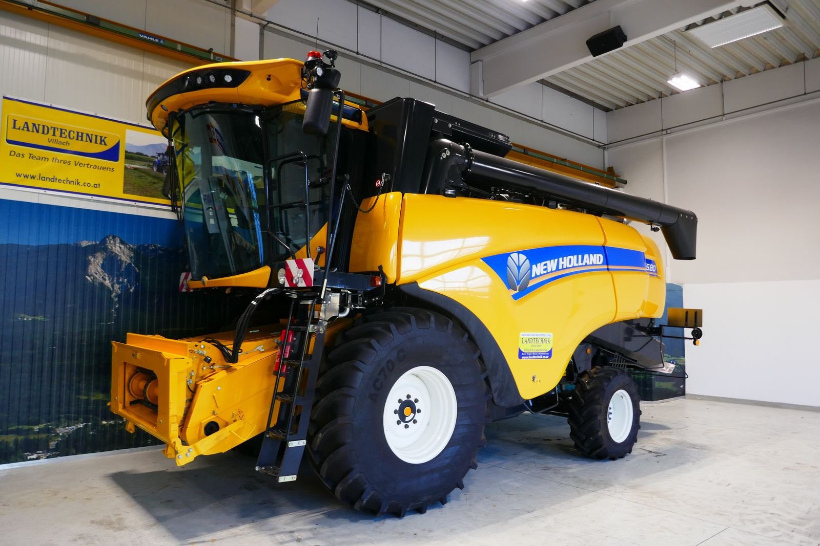 Mähdrescher tip New Holland CX 5.80 Allrad, Gebrauchtmaschine in Villach (Poză 1)