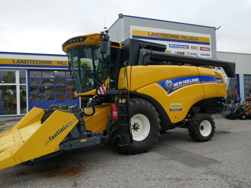 Mähdrescher des Typs New Holland CX 5.80 (Stage V), Gebrauchtmaschine in Villach (Bild 1)