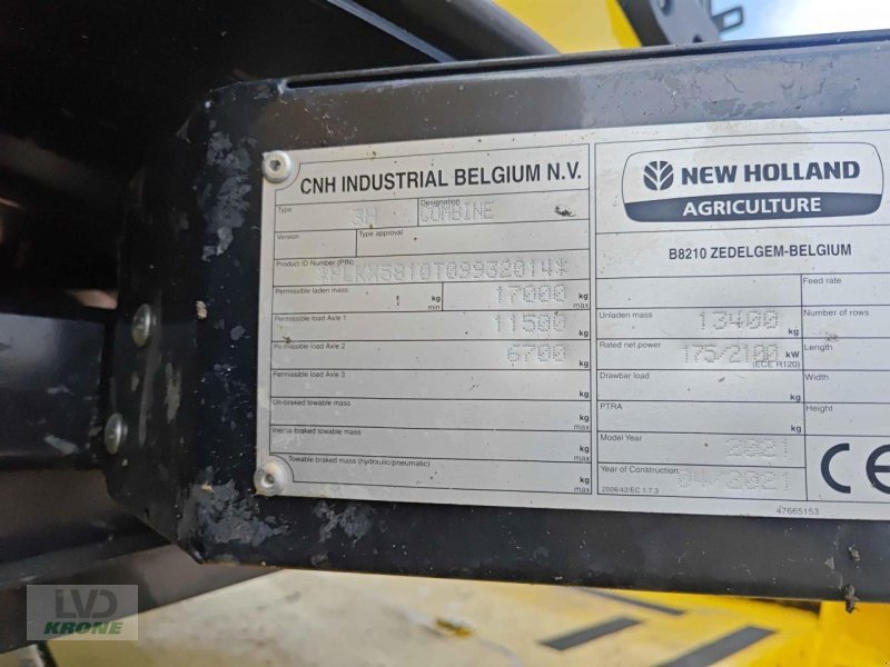 Mähdrescher of the type New Holland CX 5.80, Gebrauchtmaschine in Spelle (Picture 10)