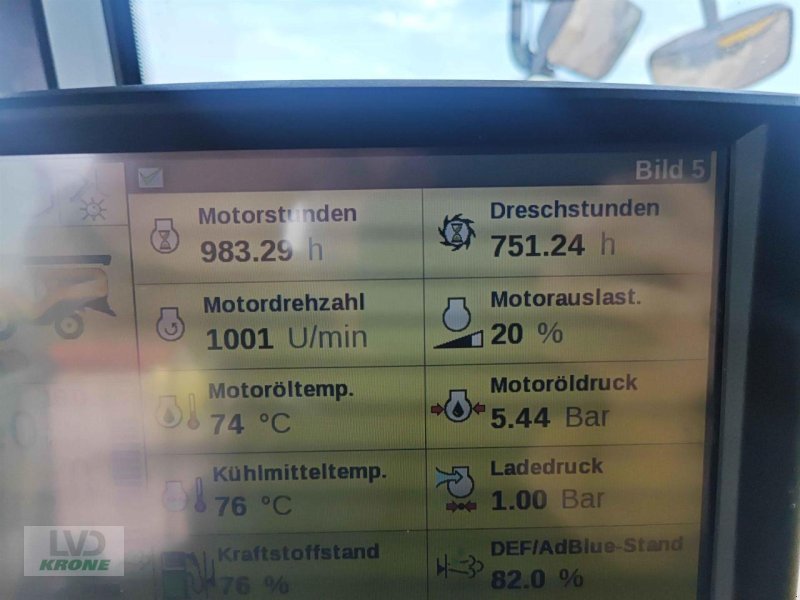 Mähdrescher of the type New Holland CX 5.80, Gebrauchtmaschine in Spelle (Picture 16)