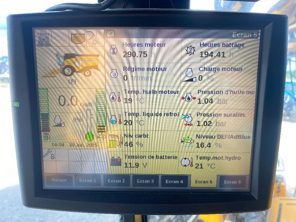 Mähdrescher del tipo New Holland CX 6.80, Gebrauchtmaschine In CHATEAUBRIANT CEDEX (Immagine 7)