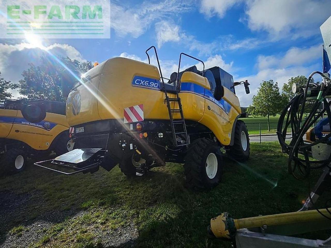 Mähdrescher типа New Holland cx 6.90 mit ultraflowtrommel !!!, Gebrauchtmaschine в ZWÖNITZ OT HORMERSDORF (Фотография 3)
