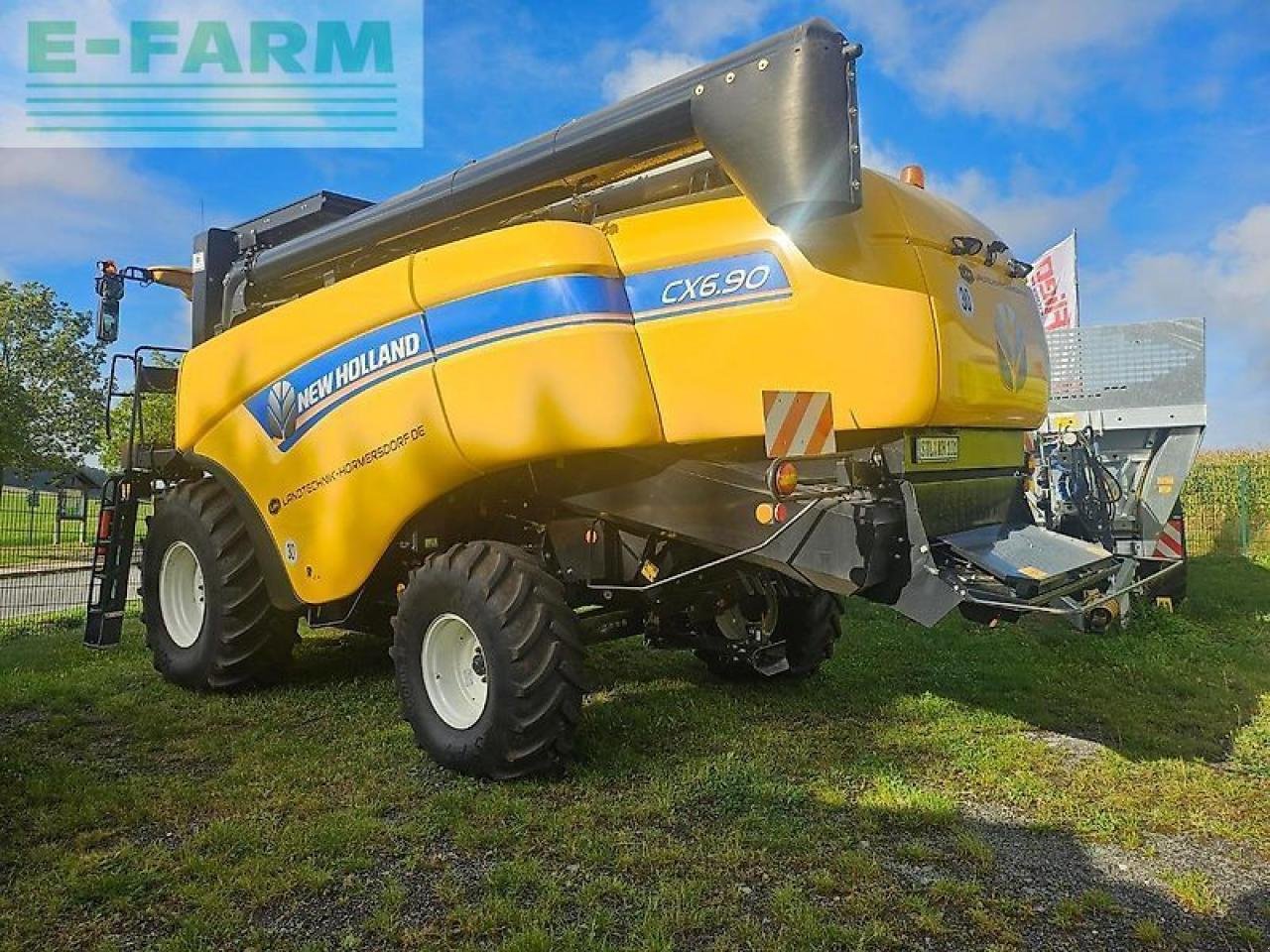 Mähdrescher типа New Holland cx 6.90 mit ultraflowtrommel !!!, Gebrauchtmaschine в ZWÖNITZ OT HORMERSDORF (Фотография 4)