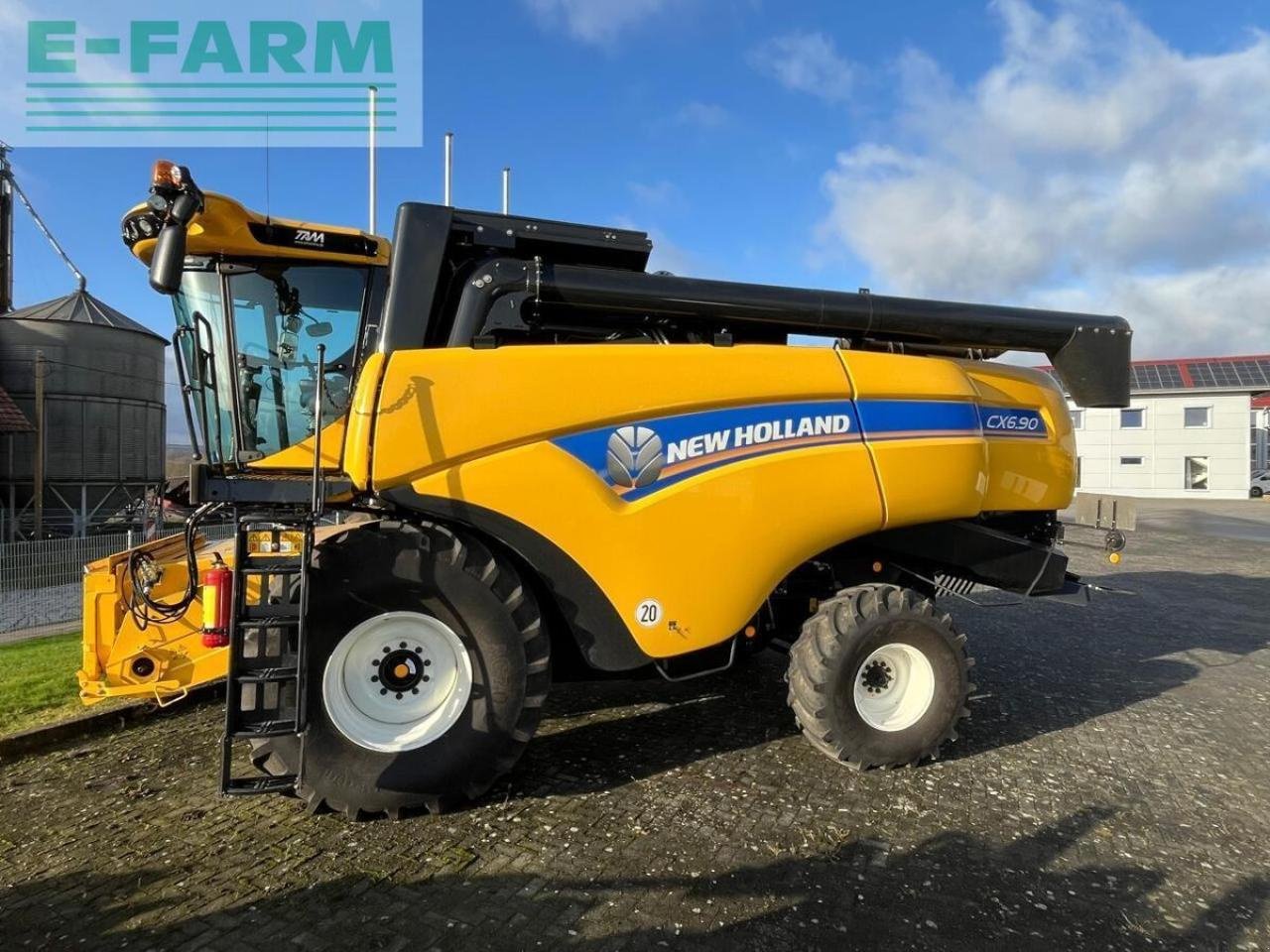 Mähdrescher des Typs New Holland cx 6.90 schüttler + 25ft sw + sww, Gebrauchtmaschine in ANRODE / OT LENGEFELD (Bild 8)