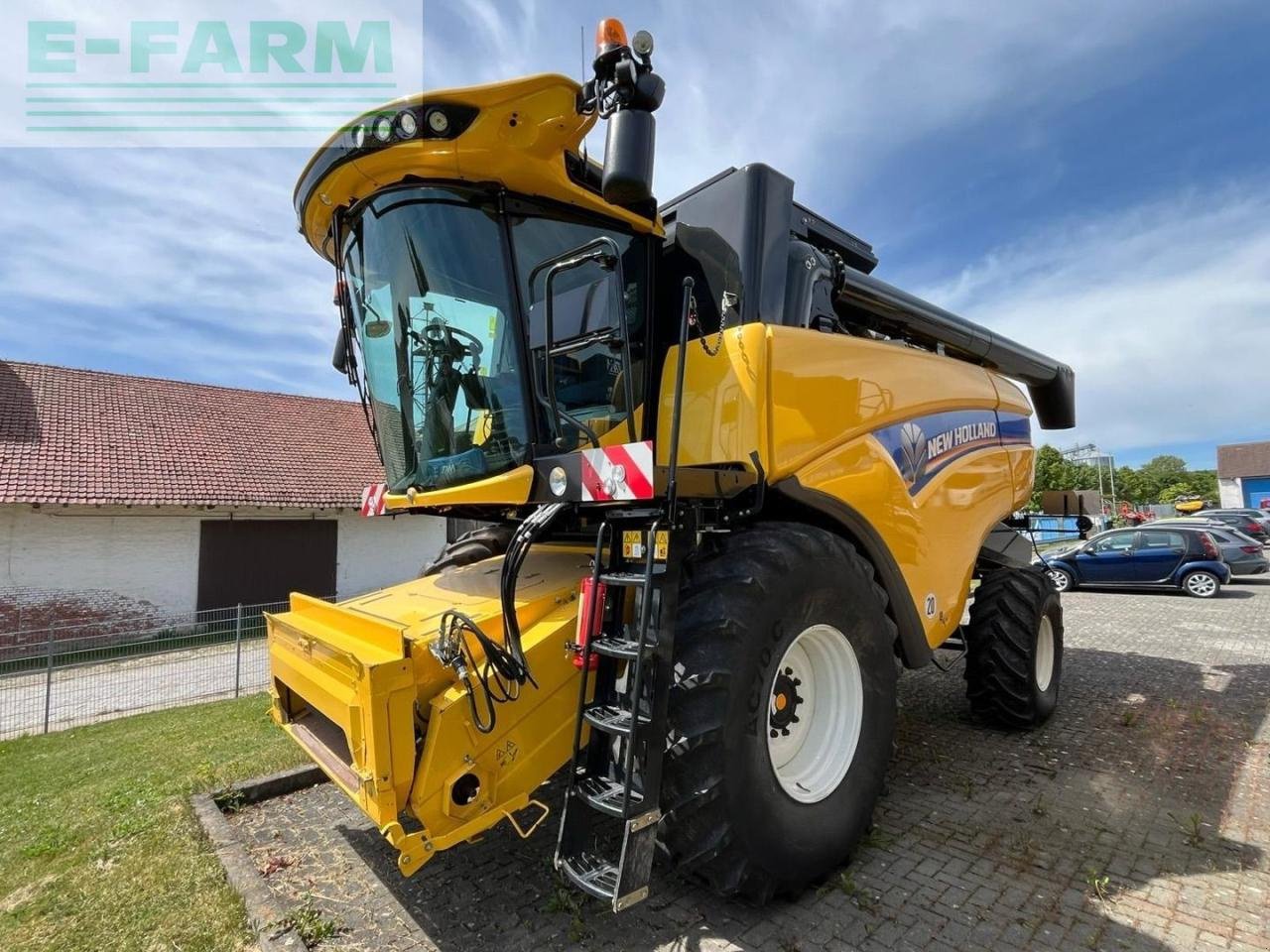 Mähdrescher Türe ait New Holland CX 6.90, Gebrauchtmaschine içinde Hamburg (resim 2)