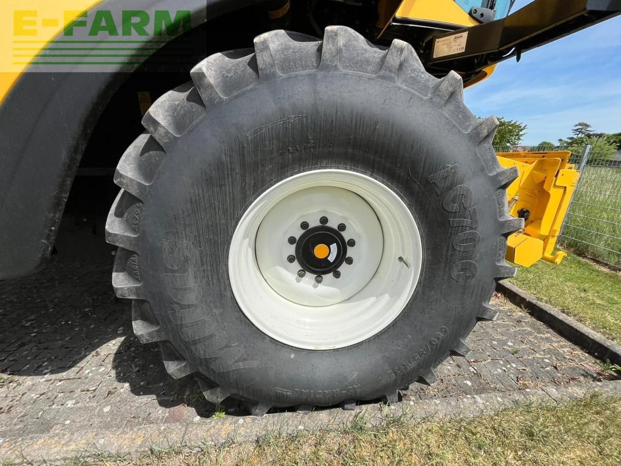 Mähdrescher Türe ait New Holland CX 6.90, Gebrauchtmaschine içinde Hamburg (resim 19)