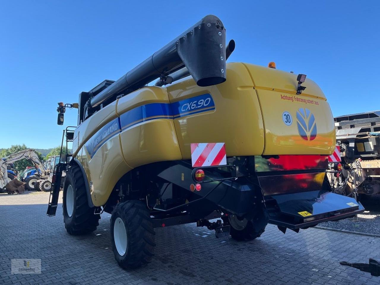 Mähdrescher от тип New Holland CX 6.90, Gebrauchtmaschine в Neuhof - Dorfborn (Снимка 4)