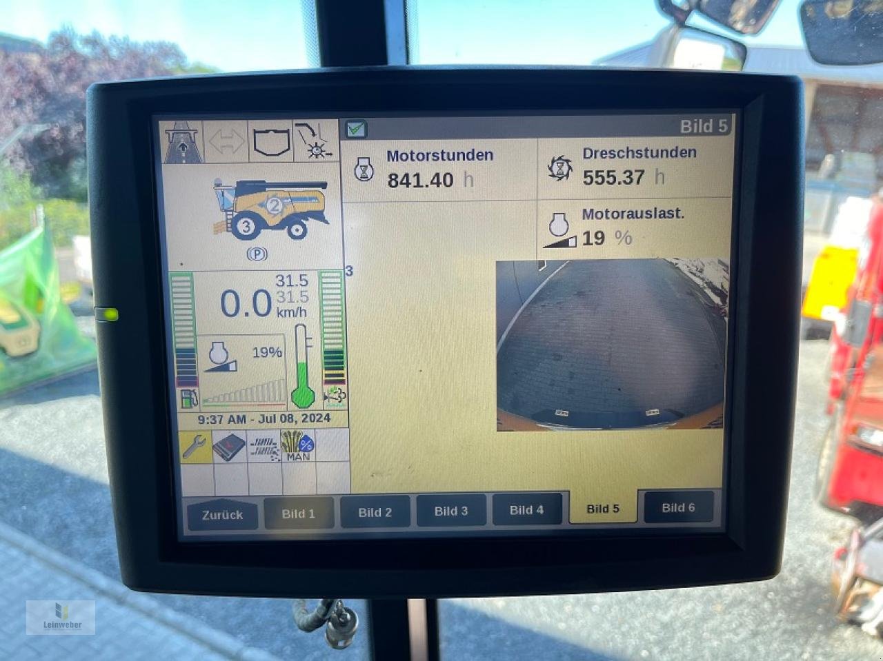 Mähdrescher от тип New Holland CX 6.90, Gebrauchtmaschine в Neuhof - Dorfborn (Снимка 8)