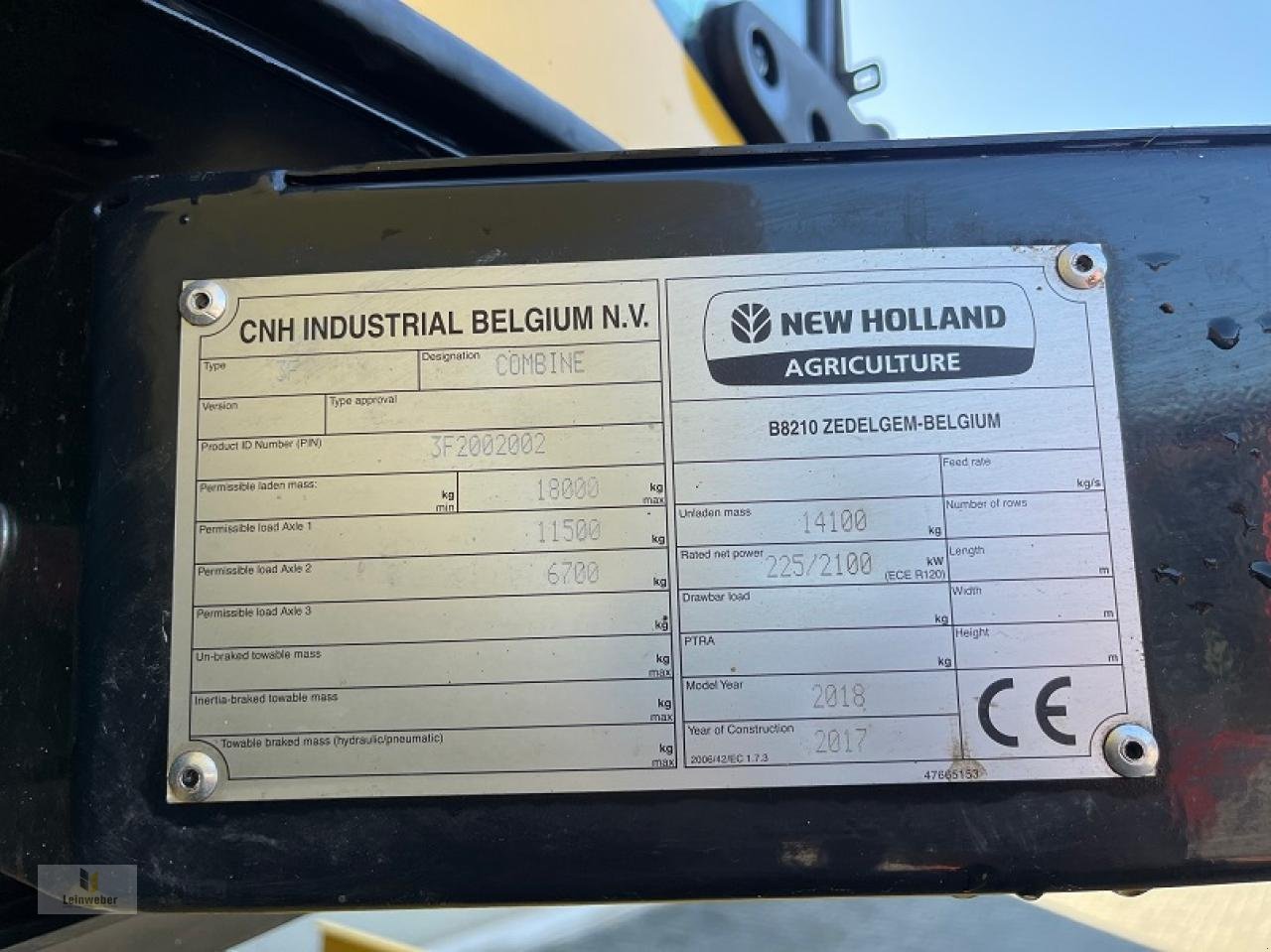 Mähdrescher от тип New Holland CX 6.90, Gebrauchtmaschine в Neuhof - Dorfborn (Снимка 9)