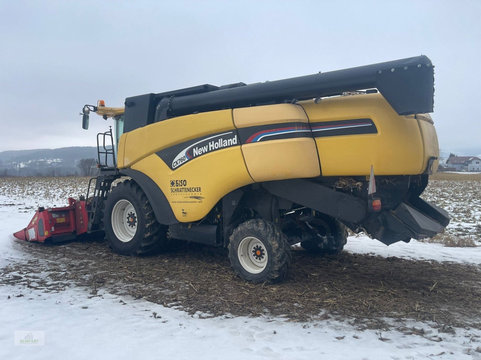 Mähdrescher Türe ait New Holland CX 760, Gebrauchtmaschine içinde Bad Leonfelden (resim 2)