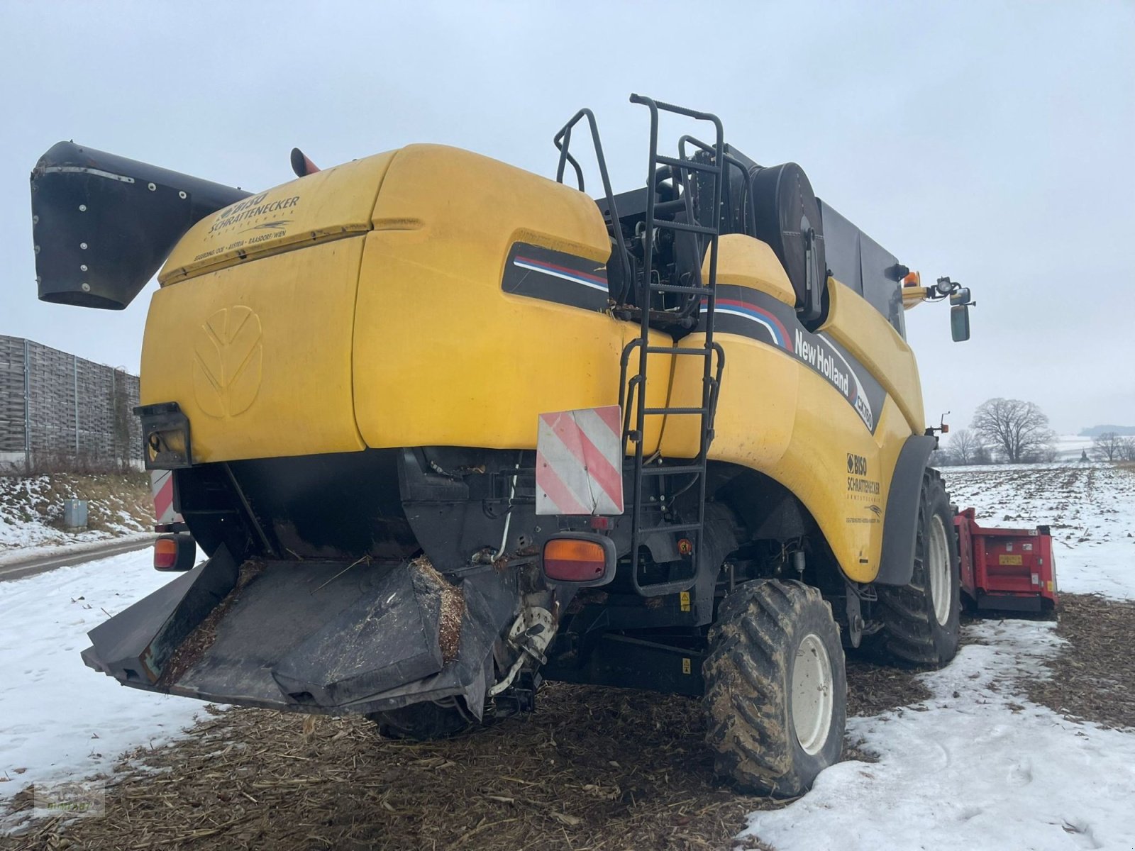 Mähdrescher Türe ait New Holland CX 760, Gebrauchtmaschine içinde Bad Leonfelden (resim 14)