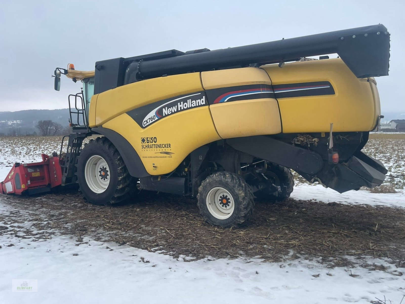 Mähdrescher Türe ait New Holland CX 760, Gebrauchtmaschine içinde Bad Leonfelden (resim 21)