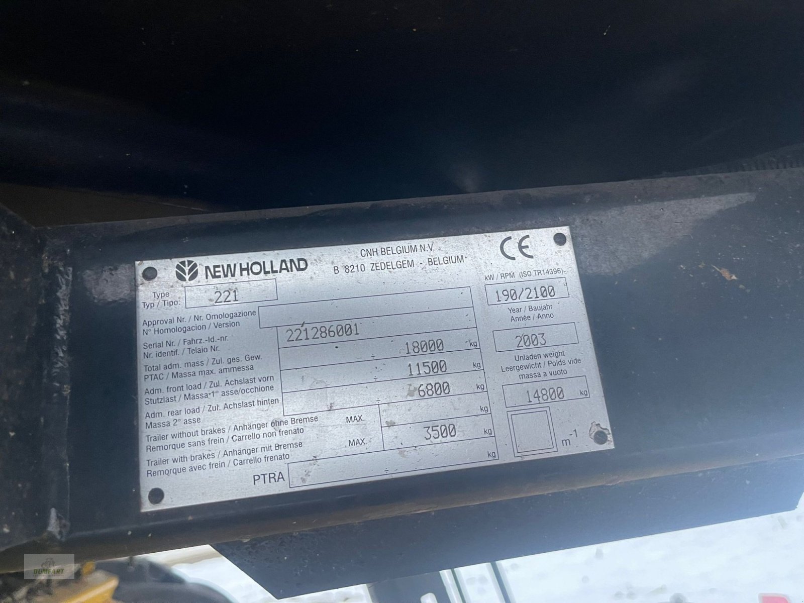 Mähdrescher Türe ait New Holland CX 760, Gebrauchtmaschine içinde Bad Leonfelden (resim 24)