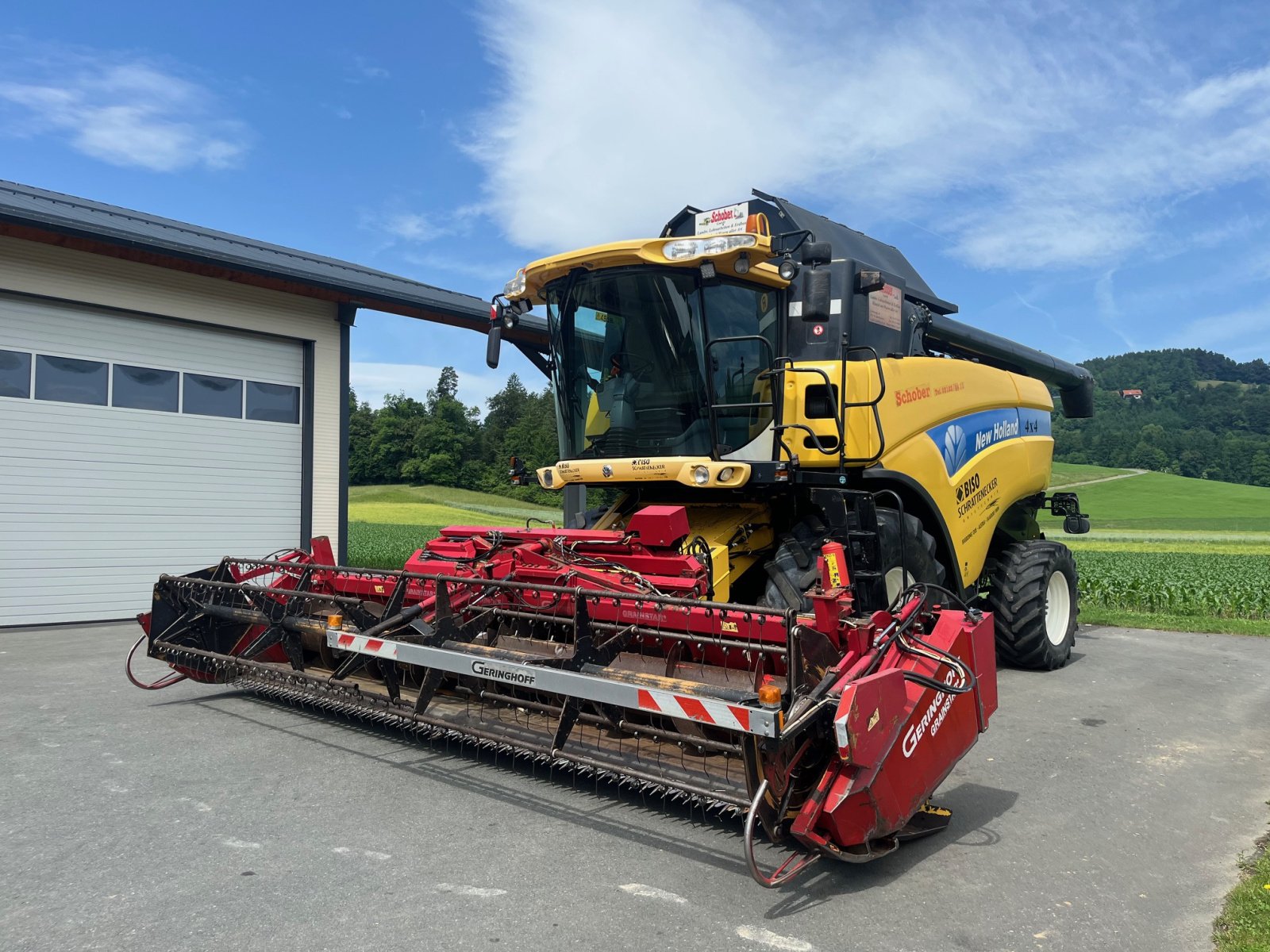 Mähdrescher des Typs New Holland CX 780, Gebrauchtmaschine in St.Bartholomä (Bild 1)