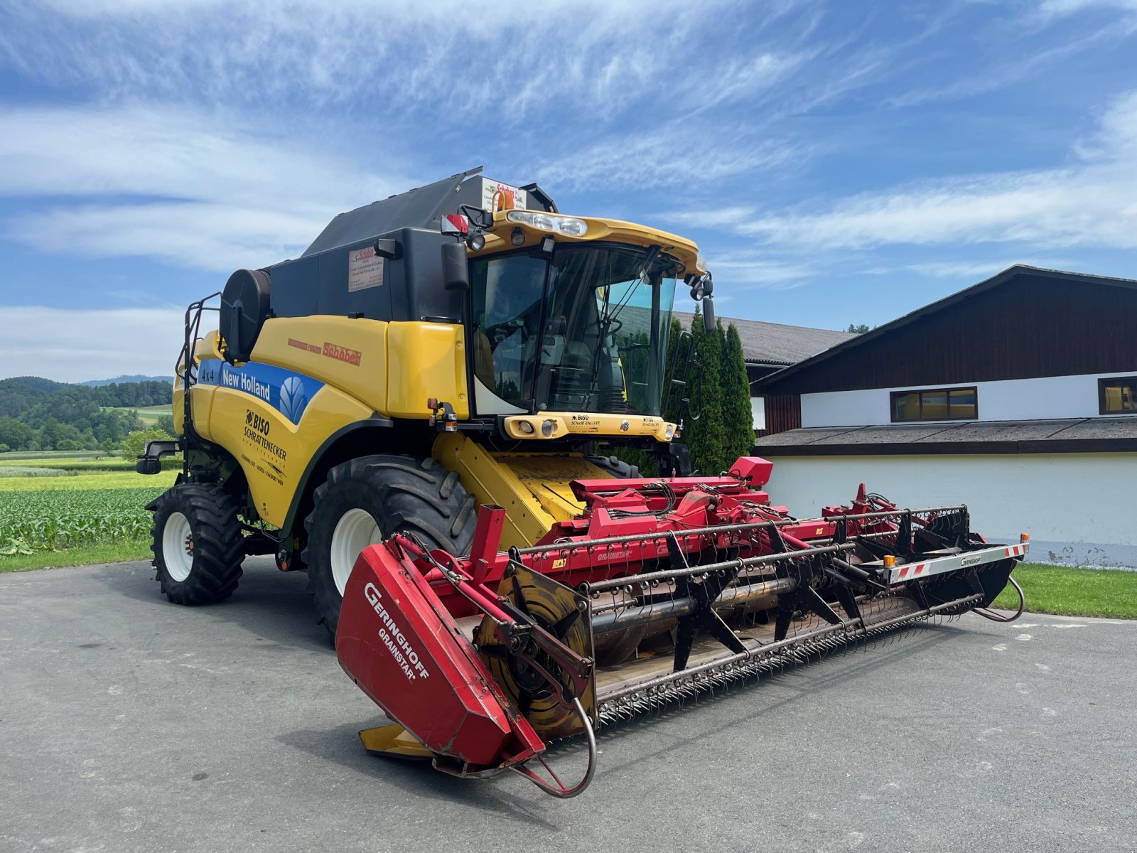 Mähdrescher des Typs New Holland CX 780, Gebrauchtmaschine in St.Bartholomä (Bild 2)