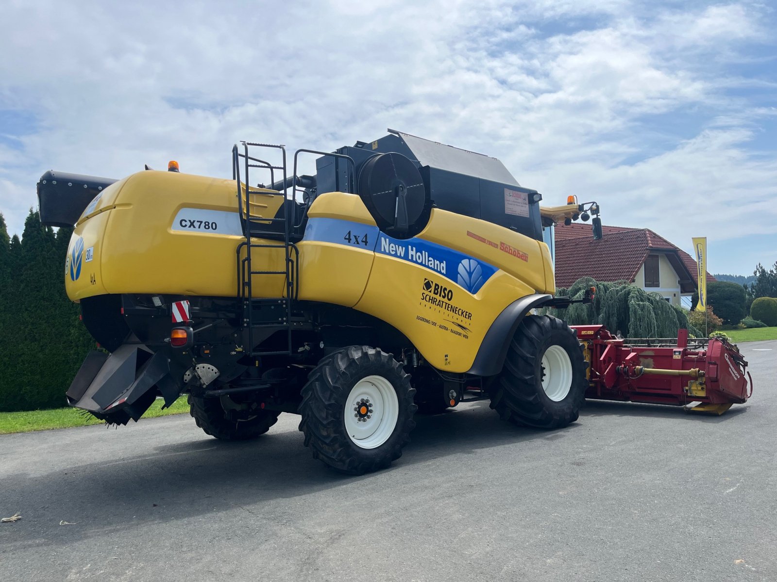 Mähdrescher des Typs New Holland CX 780, Gebrauchtmaschine in St.Bartholomä (Bild 3)