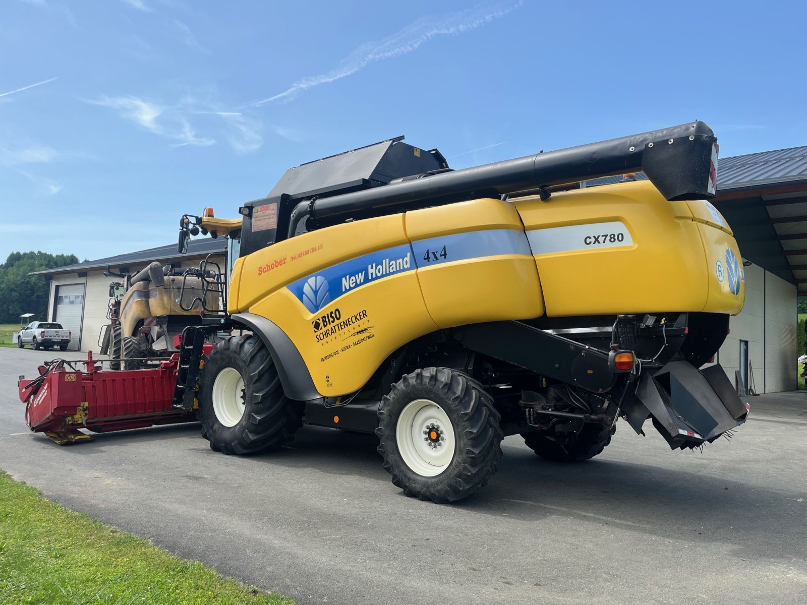 Mähdrescher des Typs New Holland CX 780, Gebrauchtmaschine in St.Bartholomä (Bild 4)