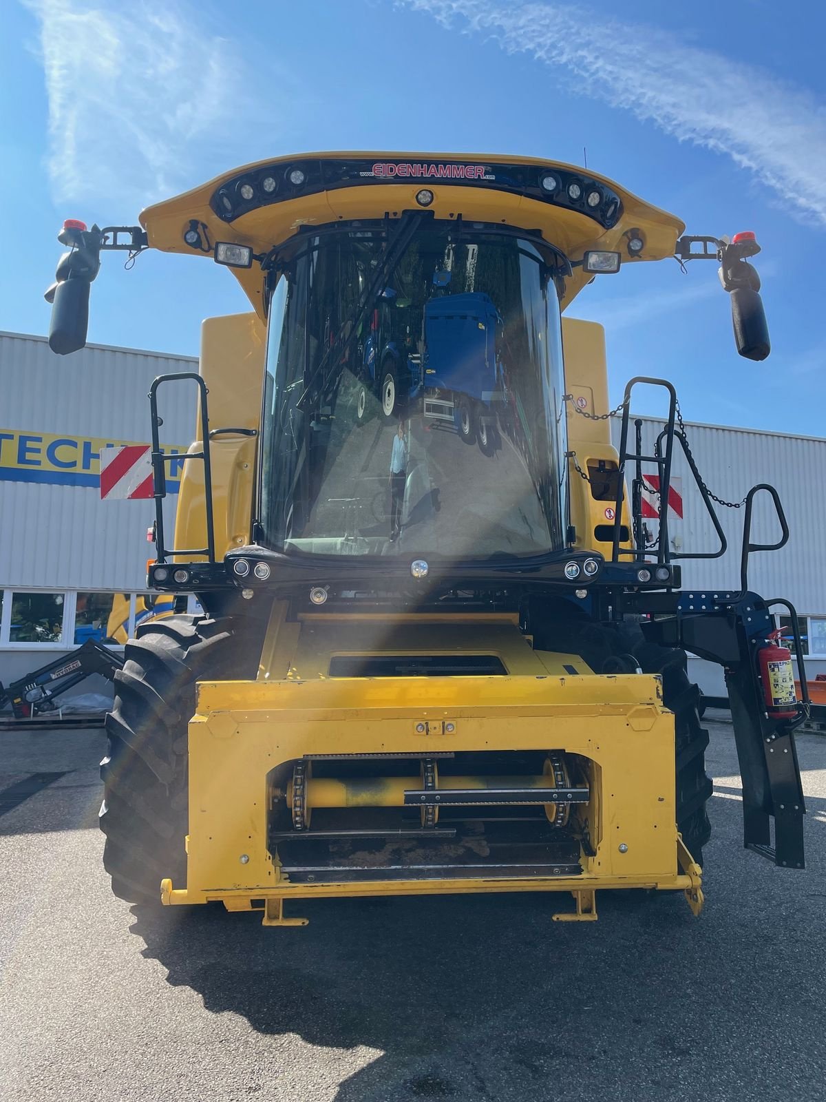 Mähdrescher typu New Holland CX 7.90, Gebrauchtmaschine v Burgkirchen (Obrázek 9)