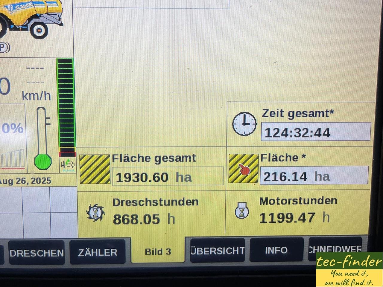 Mähdrescher of the type New Holland CX 7.90, Gebrauchtmaschine in Könnern (Picture 3)