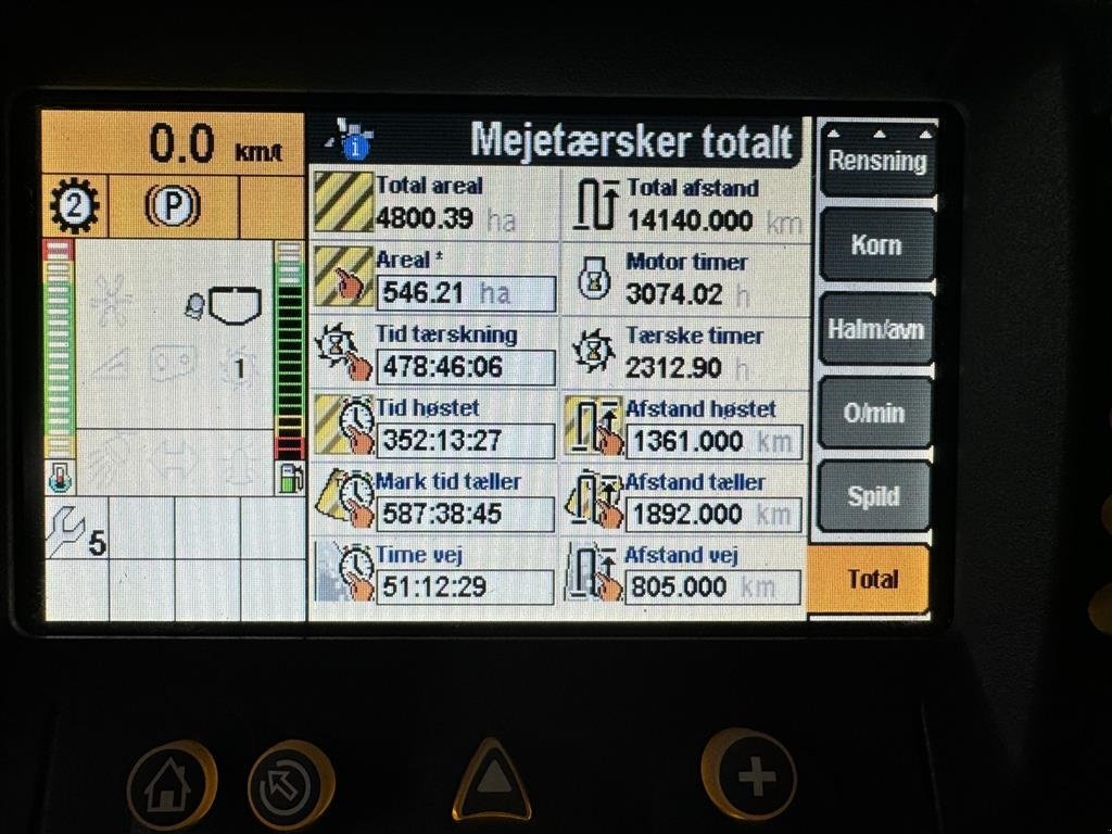 Mähdrescher Türe ait New Holland CX 8060 FSH 24 fod, Gebrauchtmaschine içinde Haderup (resim 20)