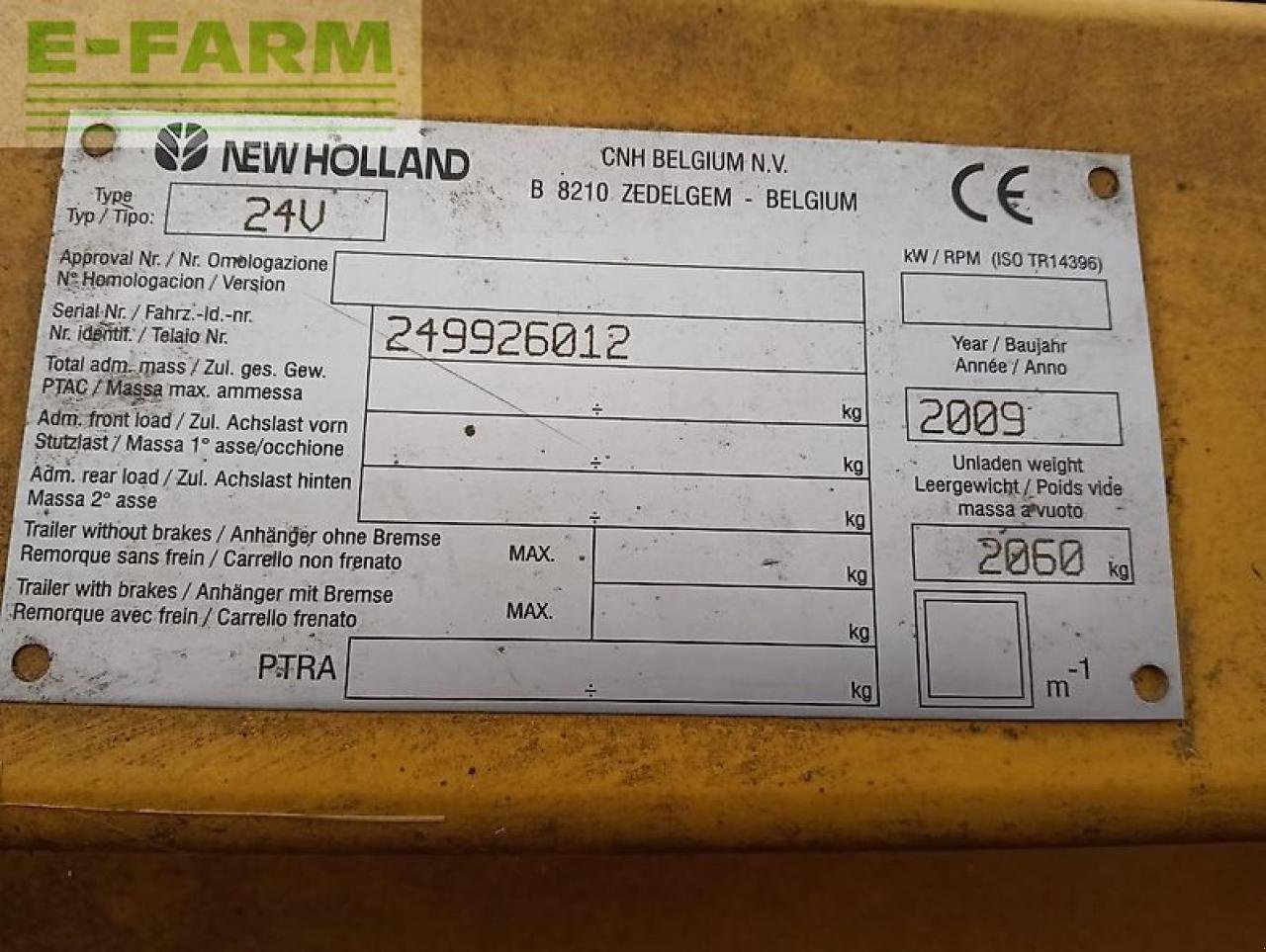 Mähdrescher of the type New Holland cx 8060, Gebrauchtmaschine in NEUENDORF AM SPECK (Picture 16)