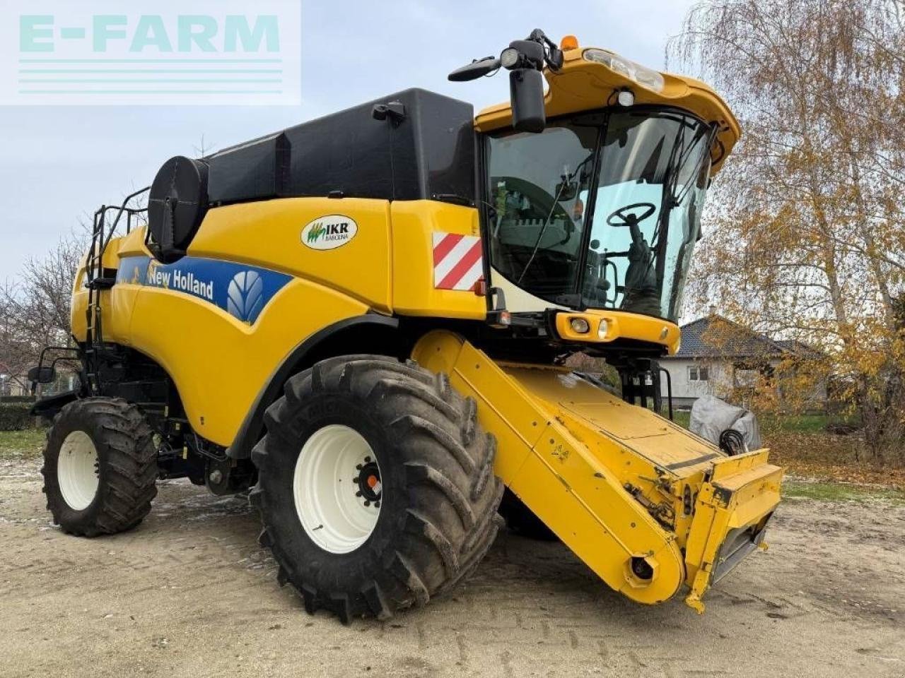 Mähdrescher типа New Holland cx 8070, Gebrauchtmaschine в SZEGED (Фотография 7)
