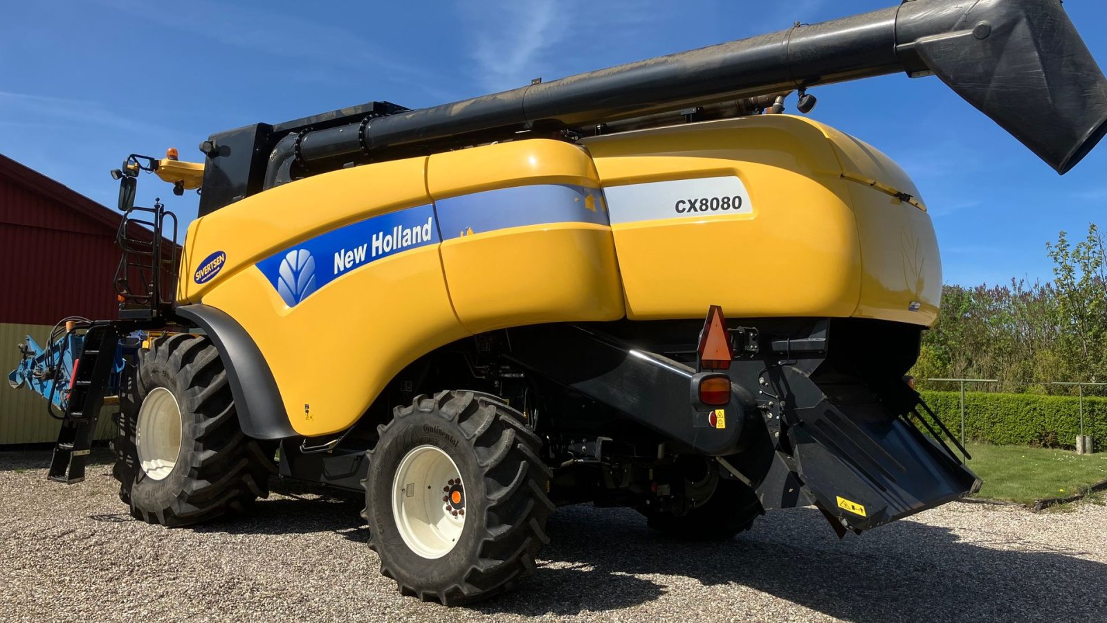 Mähdrescher от тип New Holland CX 8080 SLH med 30 fods Varifeed, Gebrauchtmaschine в Roskilde (Снимка 4)