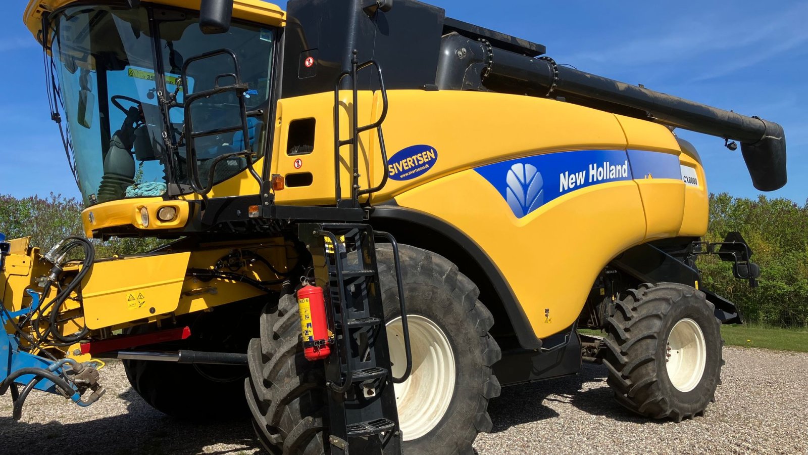 Mähdrescher от тип New Holland CX 8080 SLH med 30 fods Varifeed, Gebrauchtmaschine в Roskilde (Снимка 1)