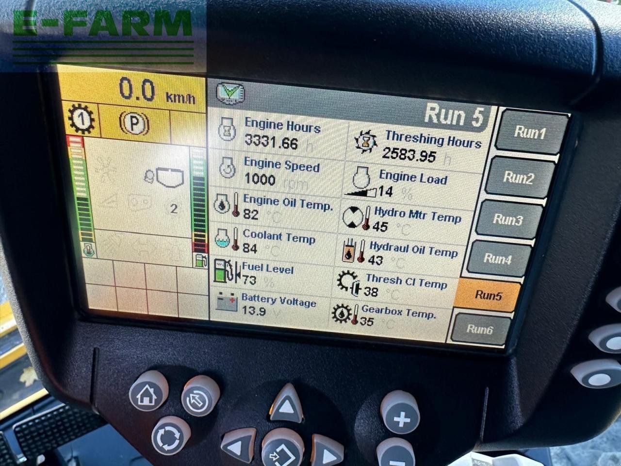 Mähdrescher typu New Holland CX 8080, Gebrauchtmaschine v Hamburg (Obrázek 10)