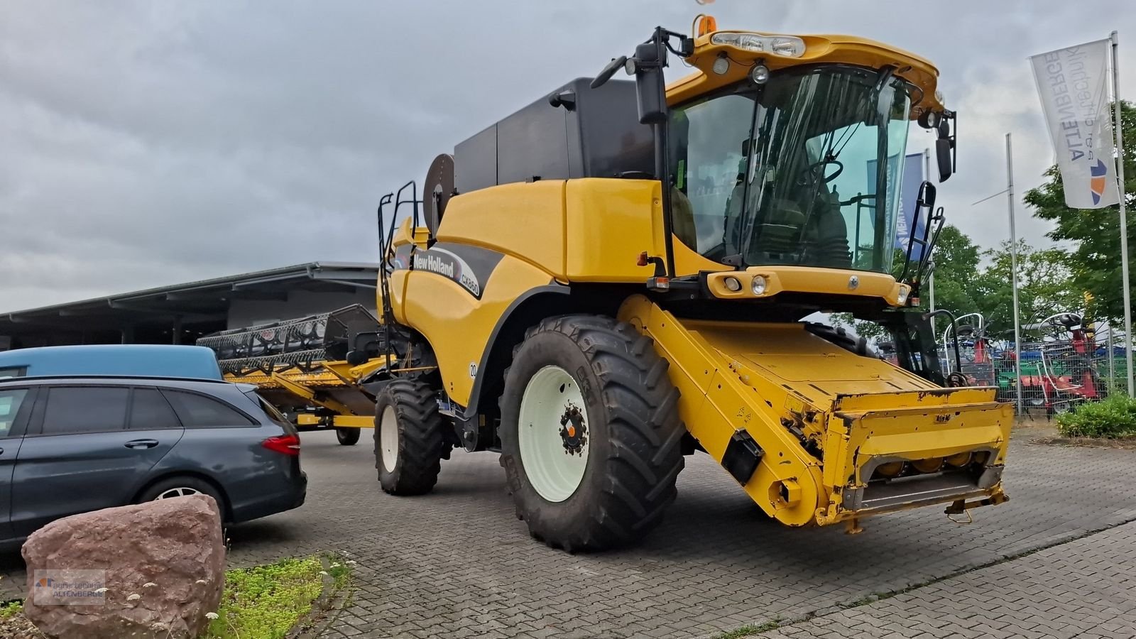 Mähdrescher tip New Holland CX 860 / CX860 4x4 Allrad, Gebrauchtmaschine in Altenberge (Poză 3)