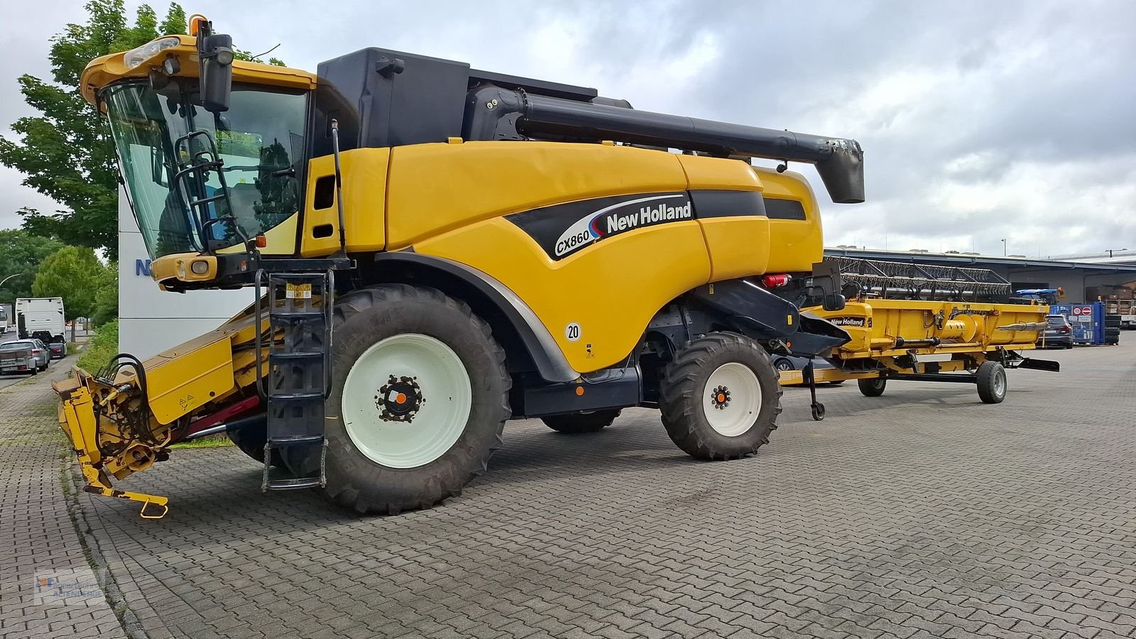 Mähdrescher tip New Holland CX 860 / CX860 4x4 Allrad, Gebrauchtmaschine in Altenberge (Poză 5)