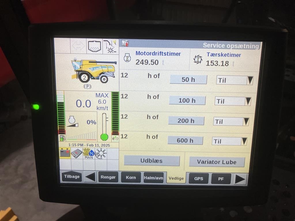 Mähdrescher tip New Holland CX 8.70 SLH, Gebrauchtmaschine in Roskilde (Poză 7)