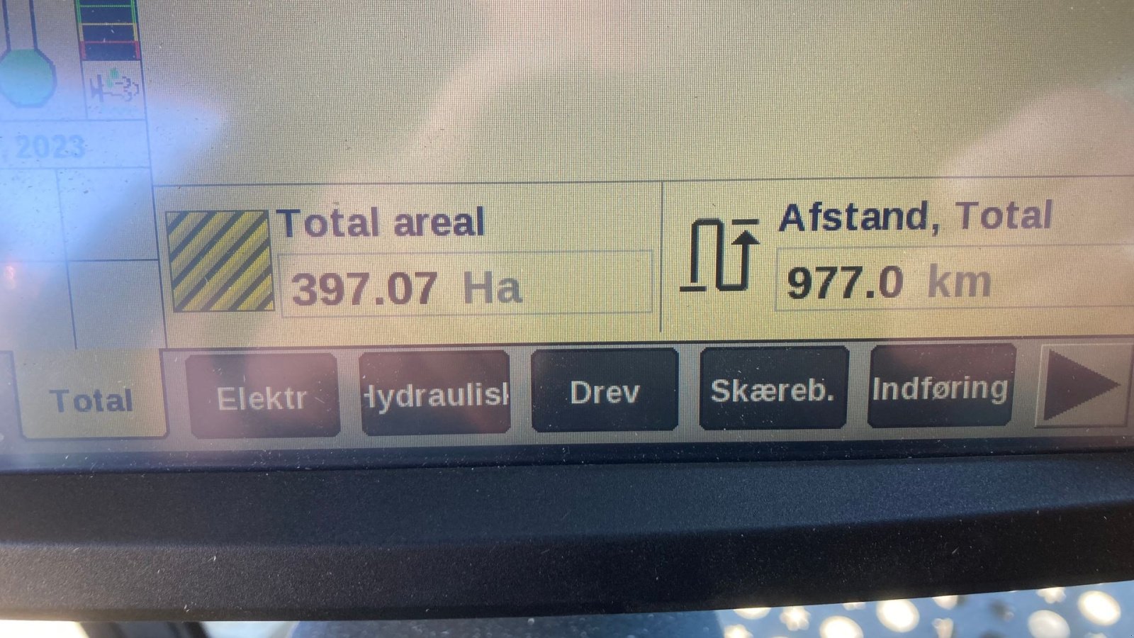 Mähdrescher del tipo New Holland CX 8.70 SLH, Gebrauchtmaschine en Roskilde (Imagen 9)