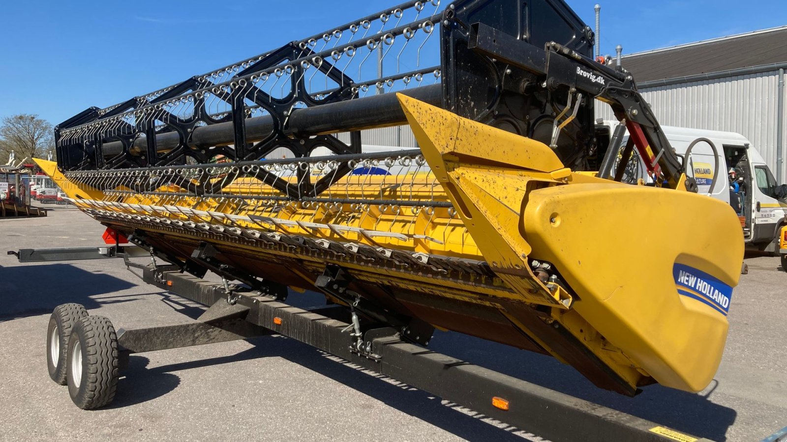 Mähdrescher del tipo New Holland CX 8.70 SLH, Gebrauchtmaschine en Roskilde (Imagen 14)