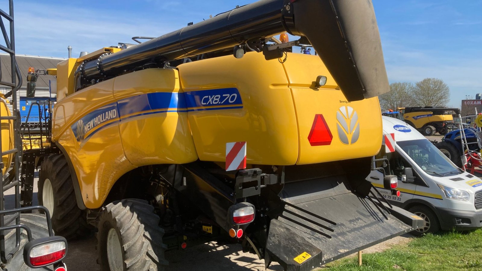 Mähdrescher del tipo New Holland CX 8.70 SLH, Gebrauchtmaschine en Roskilde (Imagen 3)