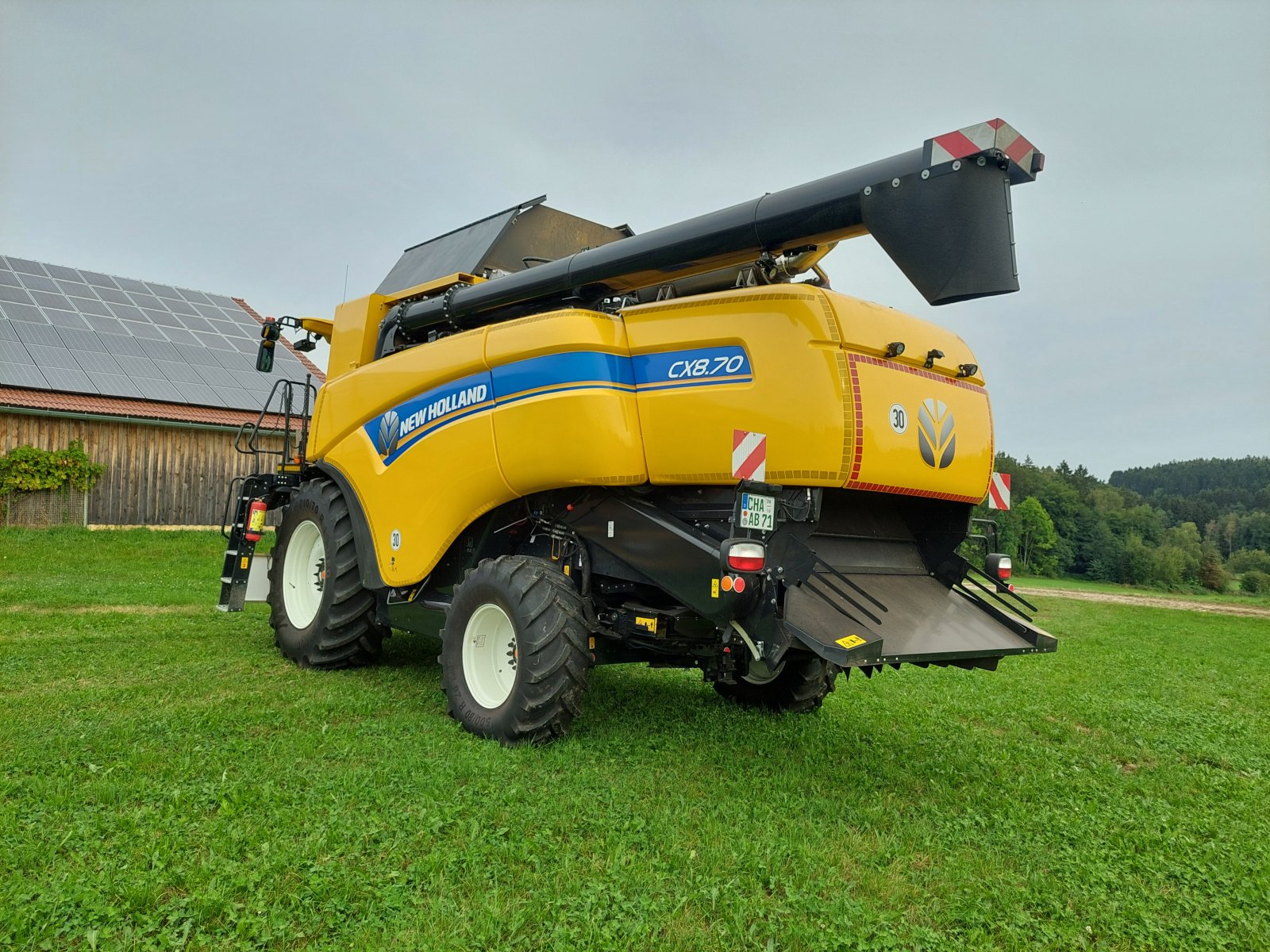 Mähdrescher del tipo New Holland CX 8.70, Gebrauchtmaschine In Miltach (Immagine 9)