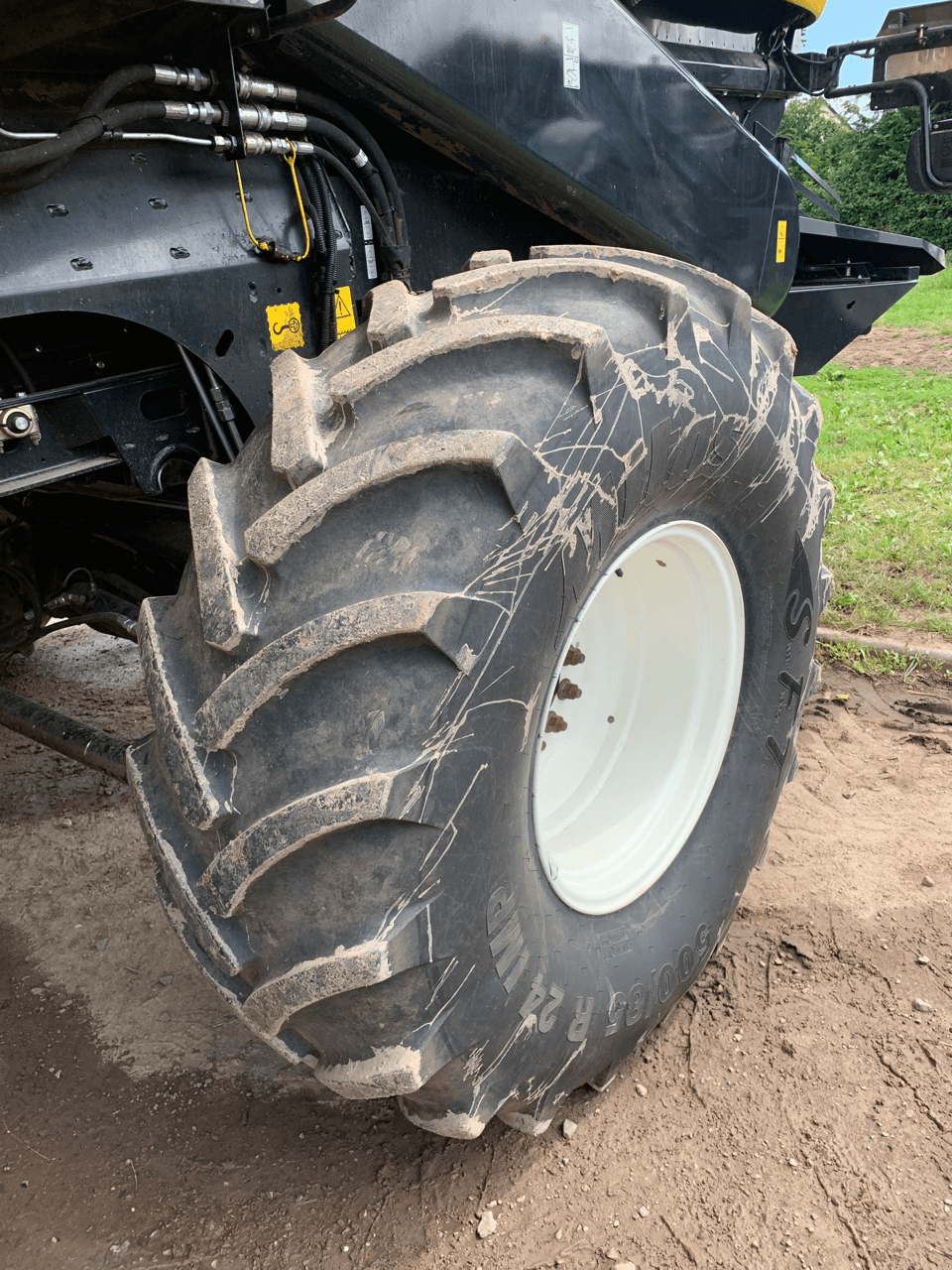 Mähdrescher Türe ait New Holland CX 8.70, Gebrauchtmaschine içinde CONDE SUR VIRE (resim 8)