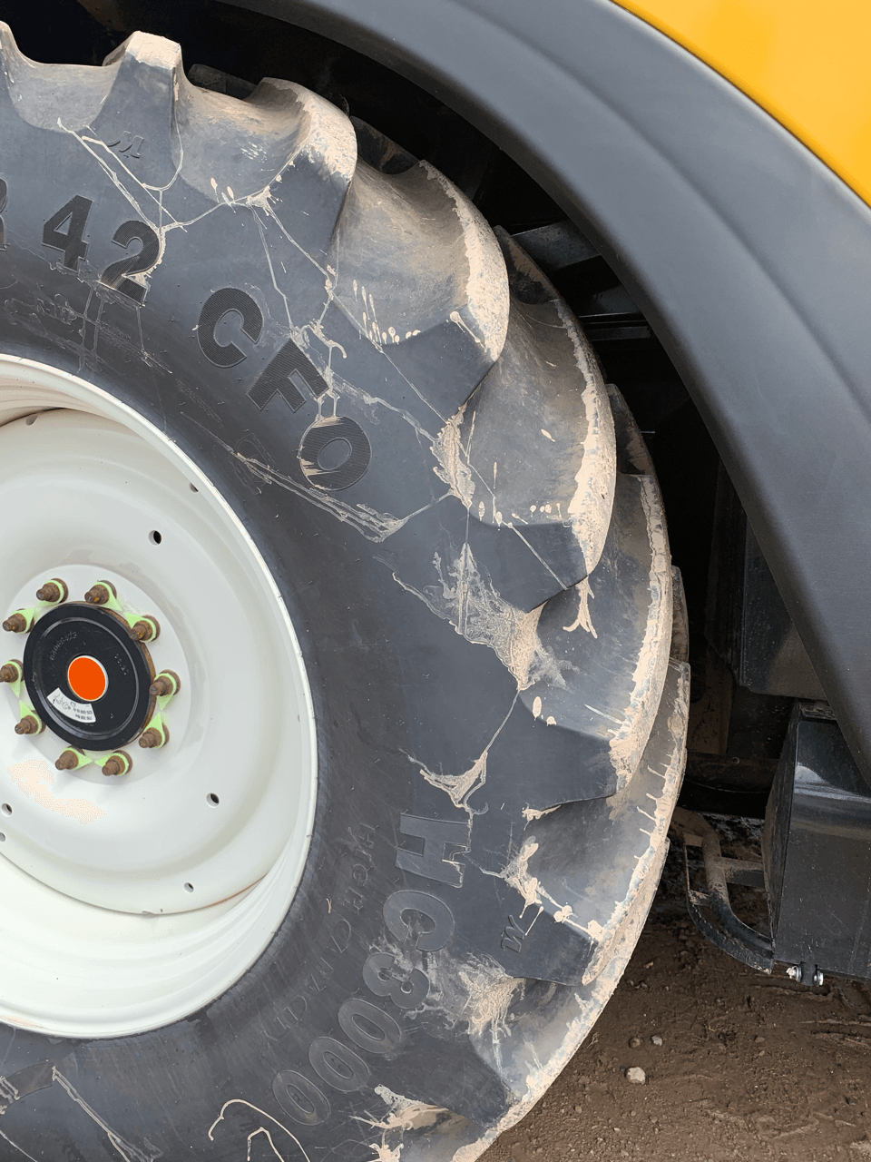 Mähdrescher Türe ait New Holland CX 8.70, Gebrauchtmaschine içinde CONDE SUR VIRE (resim 11)