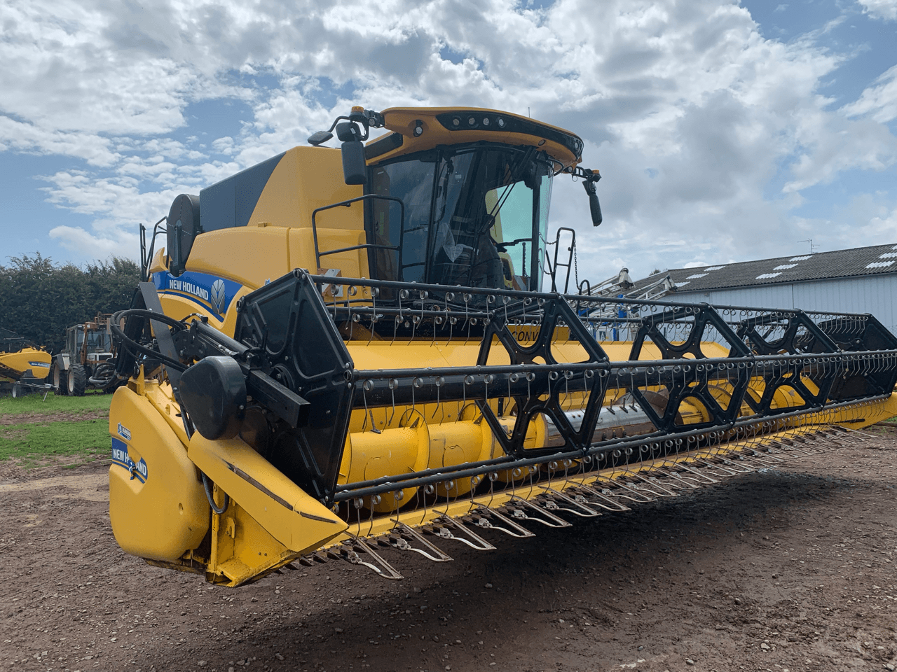 Mähdrescher Türe ait New Holland CX 8.70, Gebrauchtmaschine içinde CONDE SUR VIRE (resim 5)