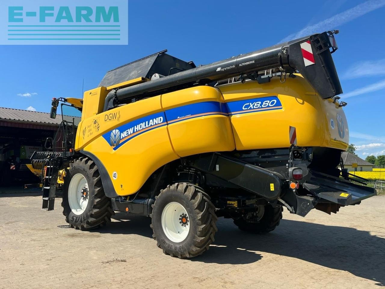 Mähdrescher typu New Holland CX 8.80, Gebrauchtmaschine v Hamburg (Obrázek 2)