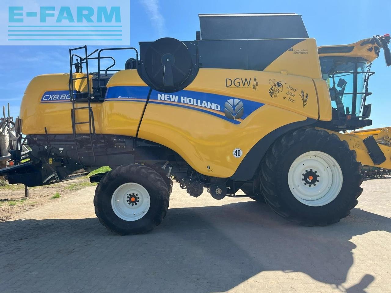 Mähdrescher typu New Holland CX 8.80, Gebrauchtmaschine v Hamburg (Obrázek 4)