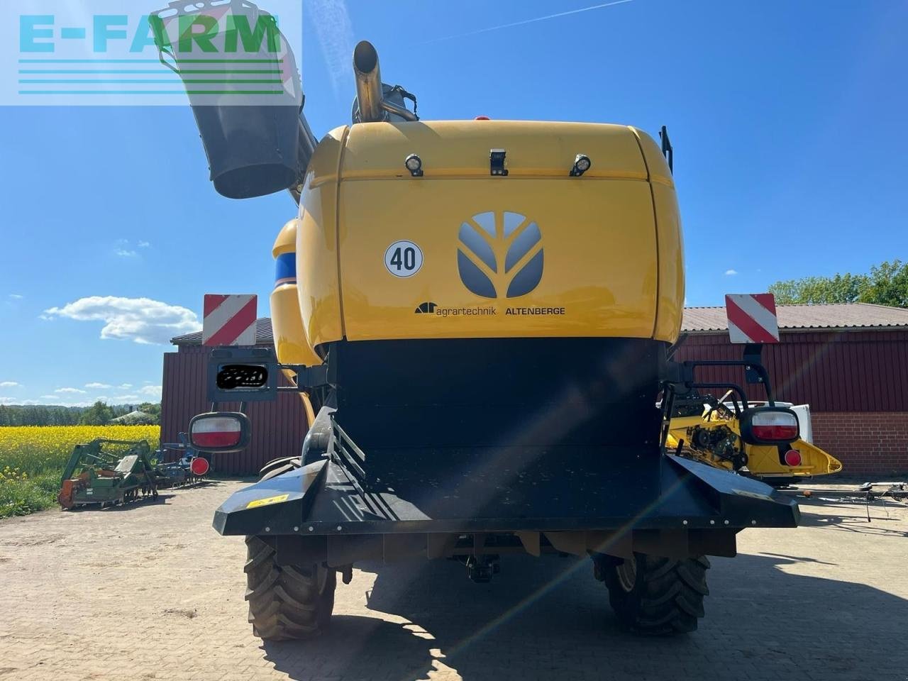 Mähdrescher typu New Holland CX 8.80, Gebrauchtmaschine v Hamburg (Obrázek 5)