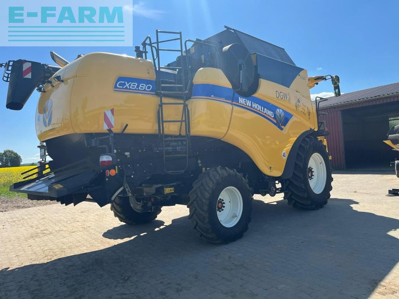 Mähdrescher typu New Holland CX 8.80, Gebrauchtmaschine v Hamburg (Obrázek 9)