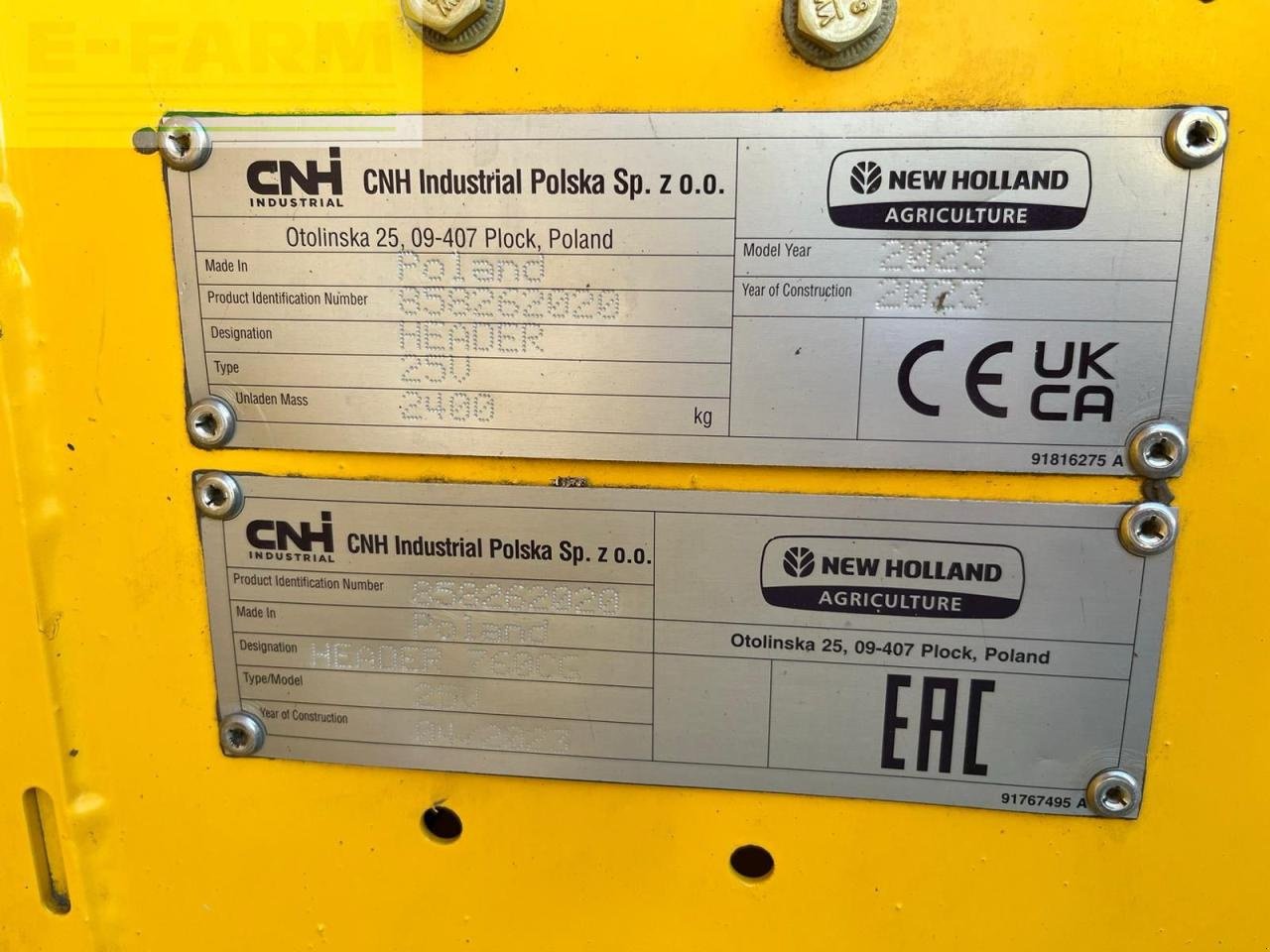 Mähdrescher typu New Holland CX 8.80, Gebrauchtmaschine v Hamburg (Obrázek 10)