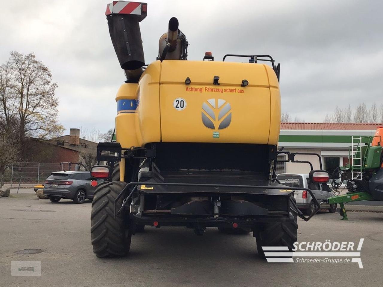 Mähdrescher tipa New Holland CX 8.85 + SCHNEIDWERK 7,60M, Gebrauchtmaschine u Penzlin (Slika 7)