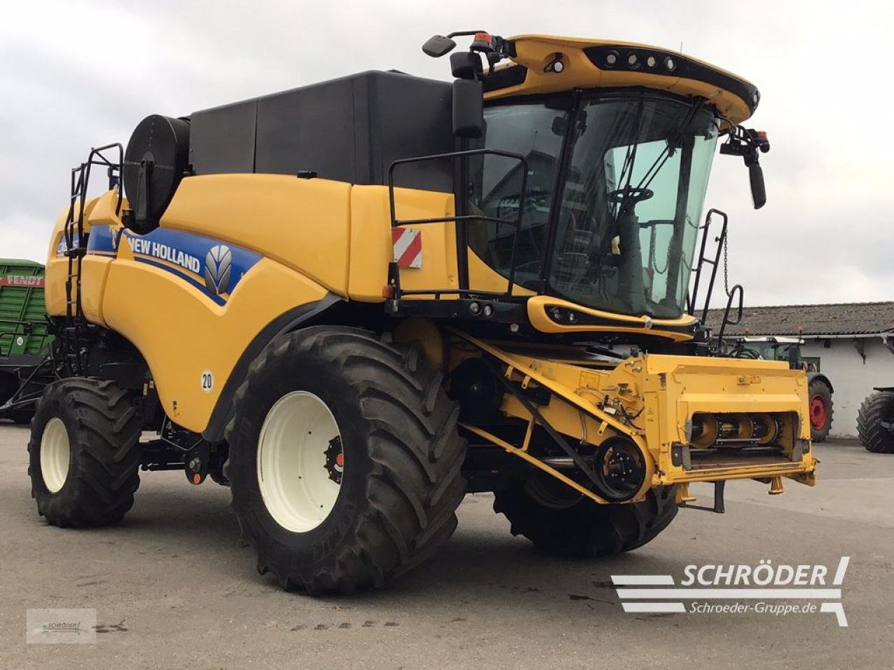 Mähdrescher tipa New Holland CX 8.85 + SCHNEIDWERK 7,60M, Gebrauchtmaschine u Penzlin (Slika 12)