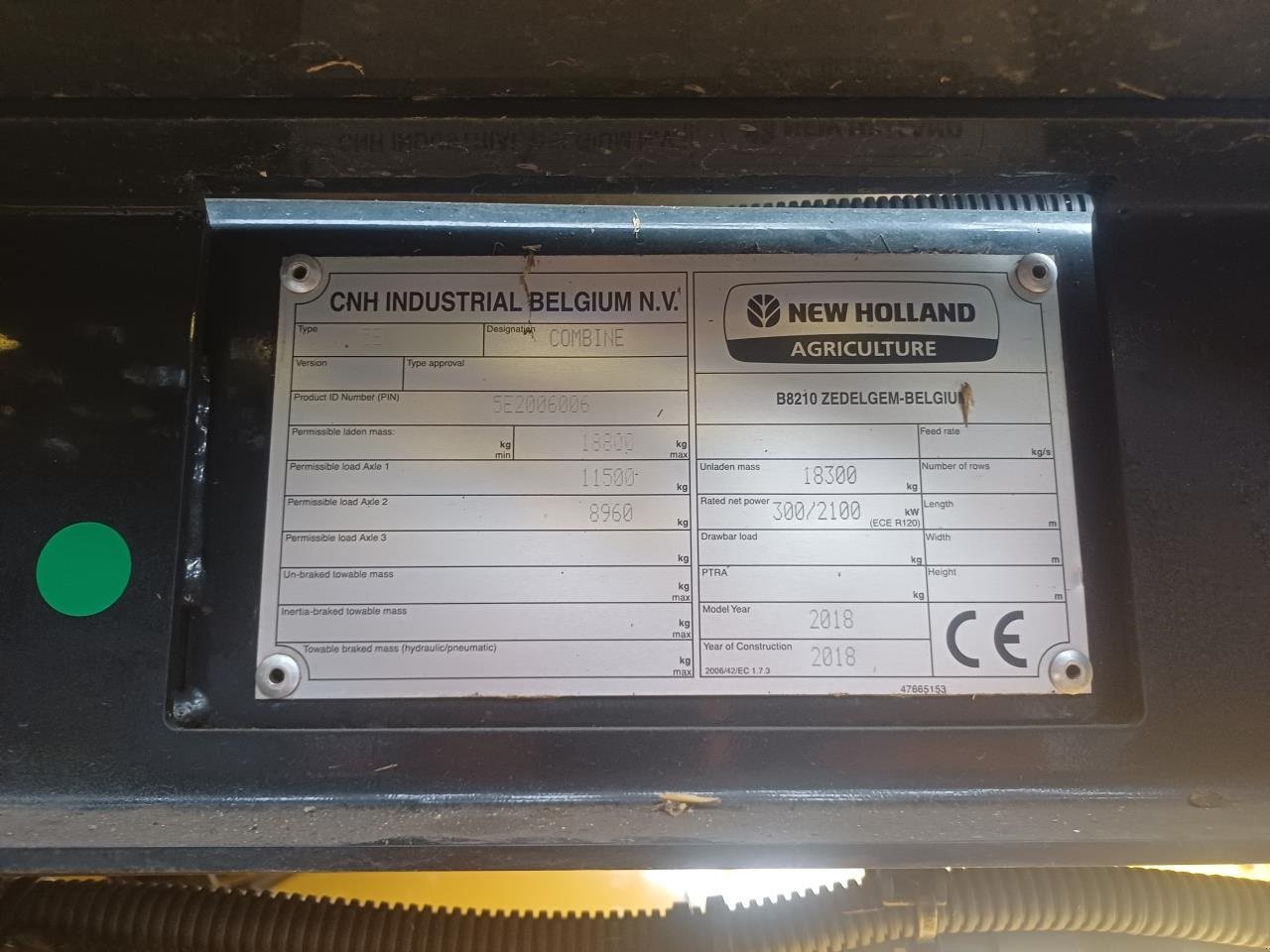 Mähdrescher del tipo New Holland CX 8.85 T4B, Gebrauchtmaschine en Skjern (Imagen 8)