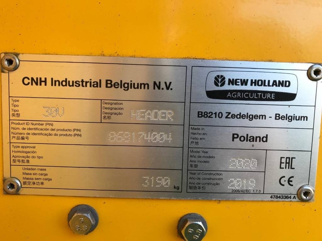 Mähdrescher typu New Holland CX 8.90 SLH, Gebrauchtmaschine v Kolding (Obrázek 19)