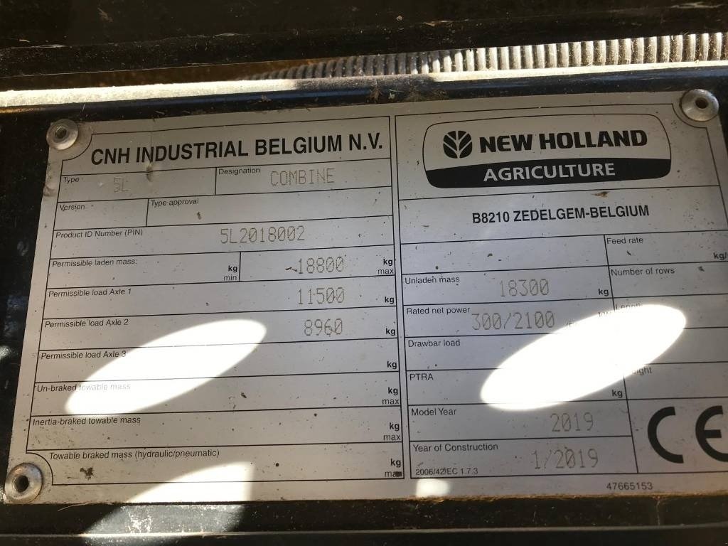 Mähdrescher typu New Holland CX 8.90 SLH, Gebrauchtmaschine v Kolding (Obrázek 18)